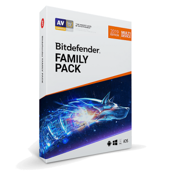 Bitdefender Family Pack - רישיון לשנה ל- 15 מחשבים Bitdefender Family Pack - רישיון לשנה ל- 15 מחשבים