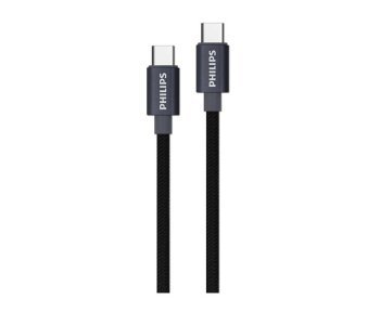 כבל 1.2 מטר PHILIPS DLC5533C Type-C To Type-C כבל 1.2 מטר PHILIPS DLC5533C Type-C To Type-C