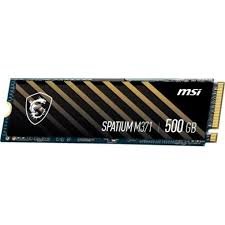 MSI SSD PCIe Gen3 SPATIUM M371 500GB 4711377022316