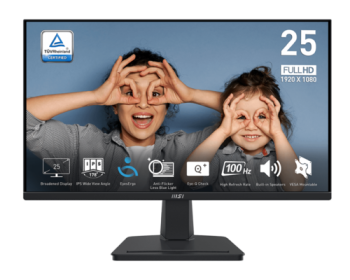 מסך מחשב עסקי 25 MSI PRO MP251 PRO MP251 ips Business monitor 3Y מסך מחשב עסקי 25" MSI PRO MP251 PRO MP251 ips Business monitor 3Y